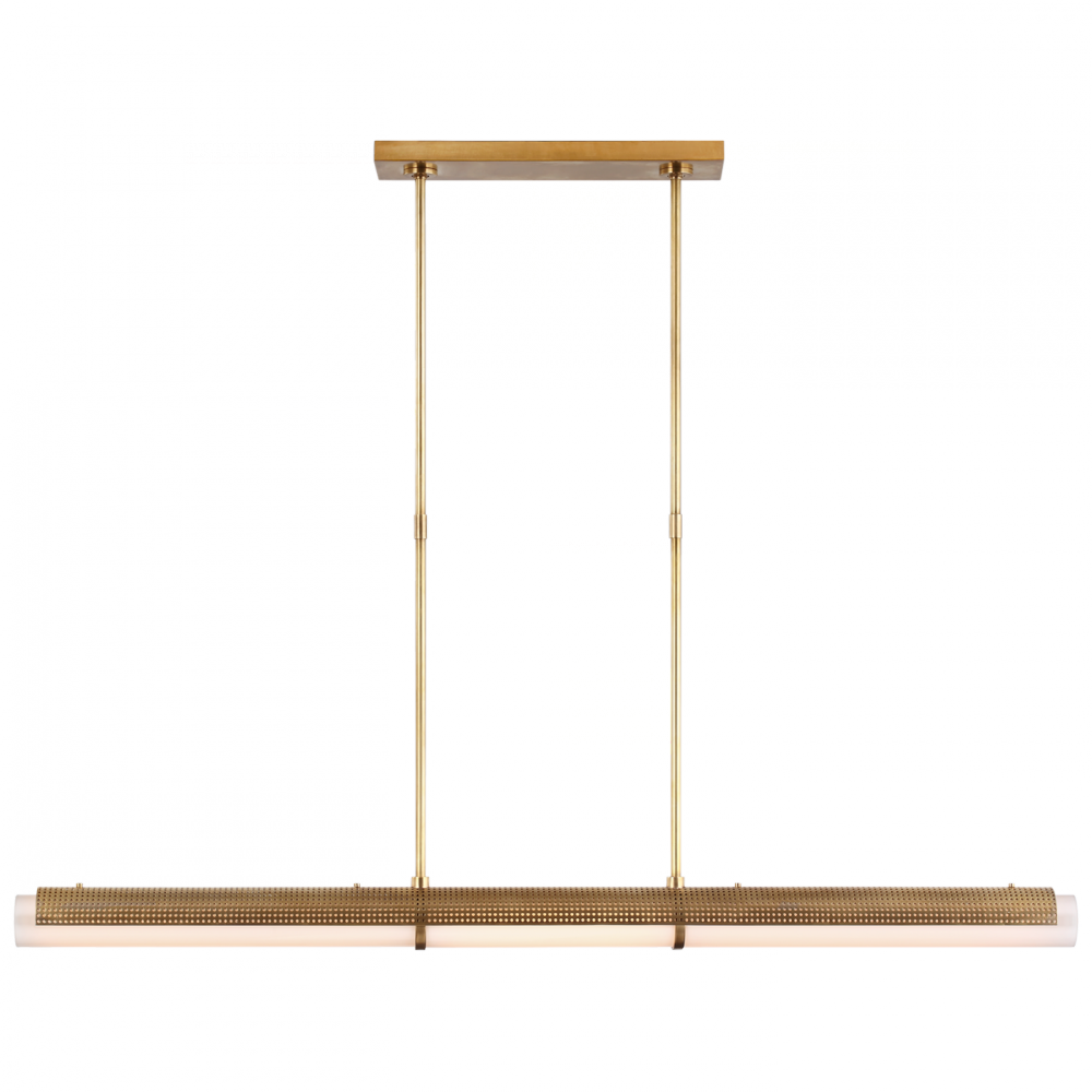 Precision Large Linear Chandelier