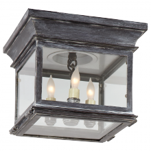 Visual Comfort & Co. Signature Collection CHO 4310WZ-CG - Club Small Square Flush Mount