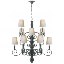 Visual Comfort & Co. Signature Collection TOB 5201DG-NP - Lillie Road Medium Chandelier