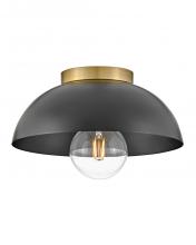 Lark Canada 83301BK - Small Flush Mount