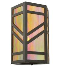 Meyda Green 117911 - 7"W Santa Fe Wall Sconce