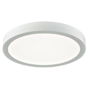 6 IN LED CEILING LUMINAIRE EDGELIT 11 W 120 V 4000K WHITE 896 LM ROUND