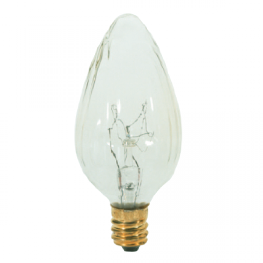 INCANDESCENT 15W F10 E12 120V CLEAR