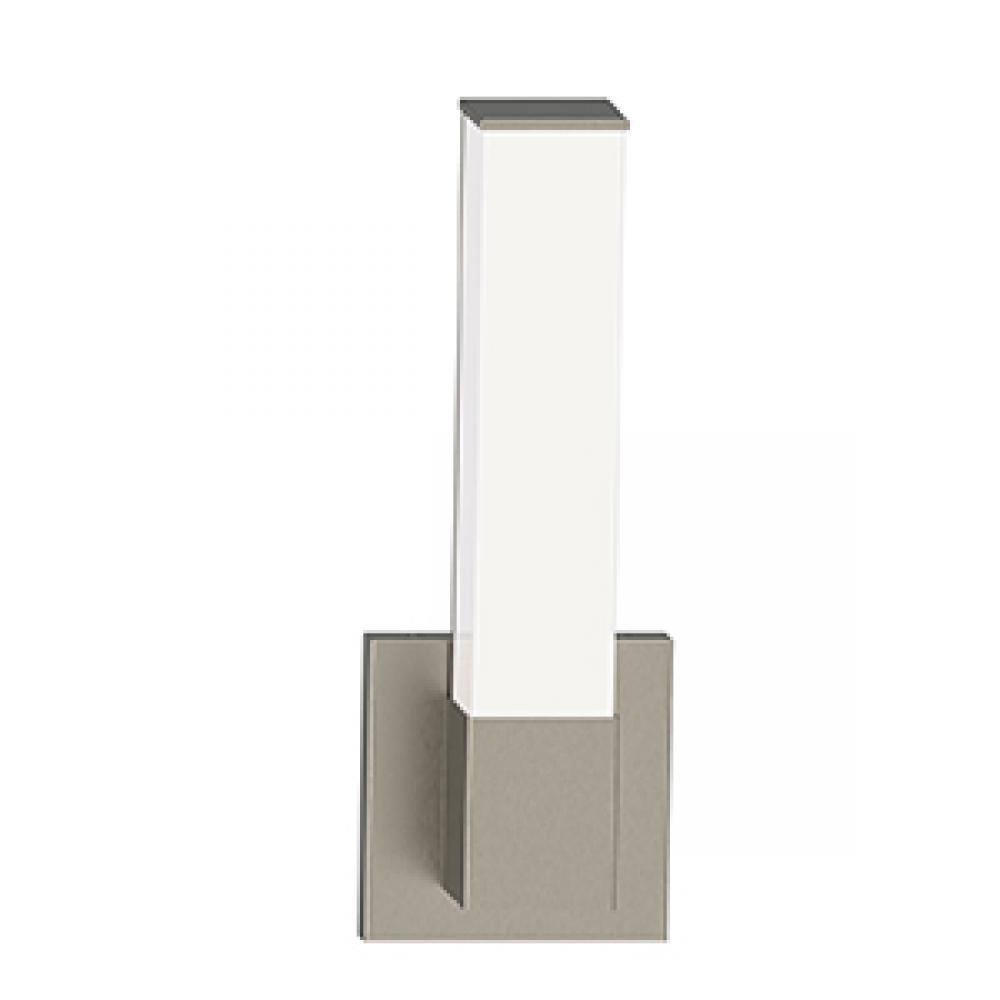 14 IN LED WALL SCONCES LUMINAIRE CCT SELECTABLE CONTEMPORARY SQUARE 15 W 120 V 3000/3500/4000K