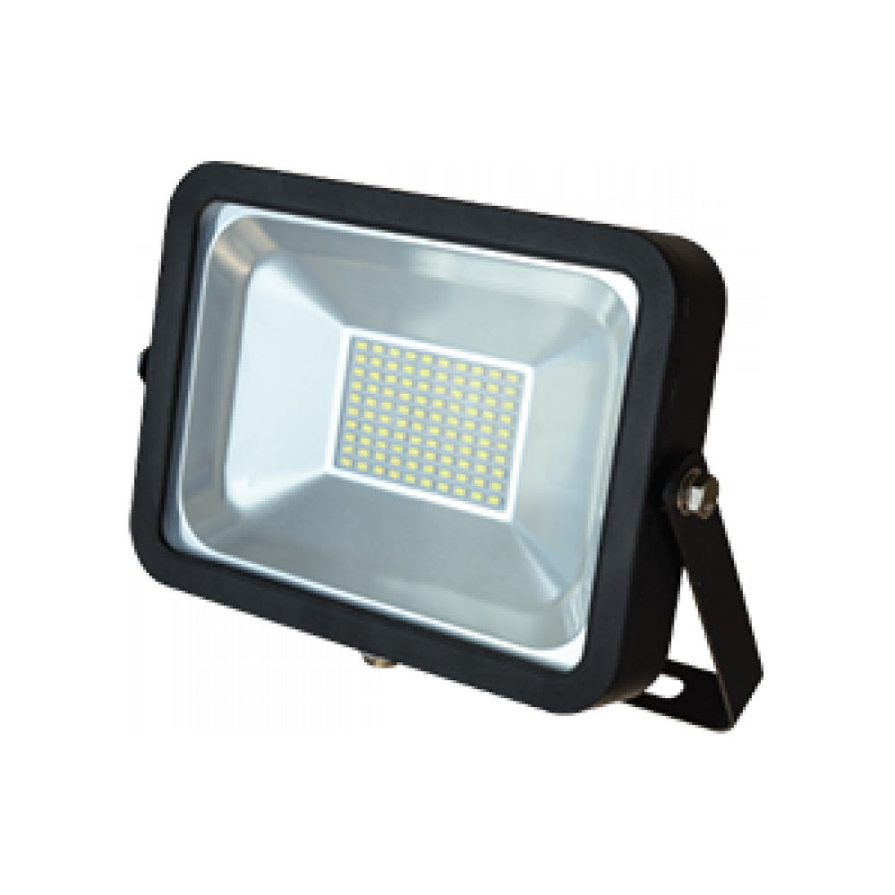 FLOOD 19W 1748L LED 120-277V BK TR