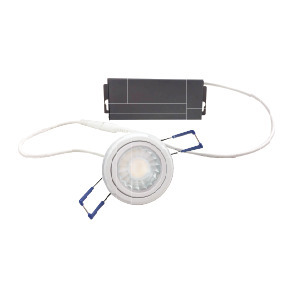 GIMBAL MODULE 7W 120V 3000-2200K 3IN 40° WHITE ROUND 470lm