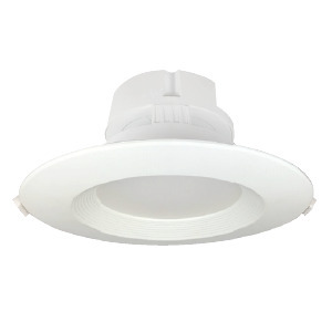 PRESTO DOWNLIGHT 9W 120V 3000K 6IN WHITE ROUND 750lm