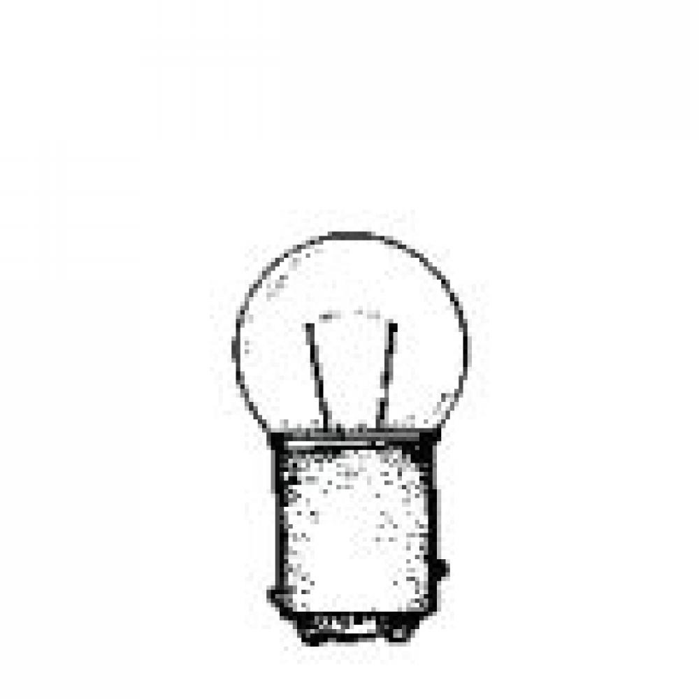 MINIATURE LAMP ANSI:68 G-6 13.5V 0.59A 7.97W BA15d CLEAR STD