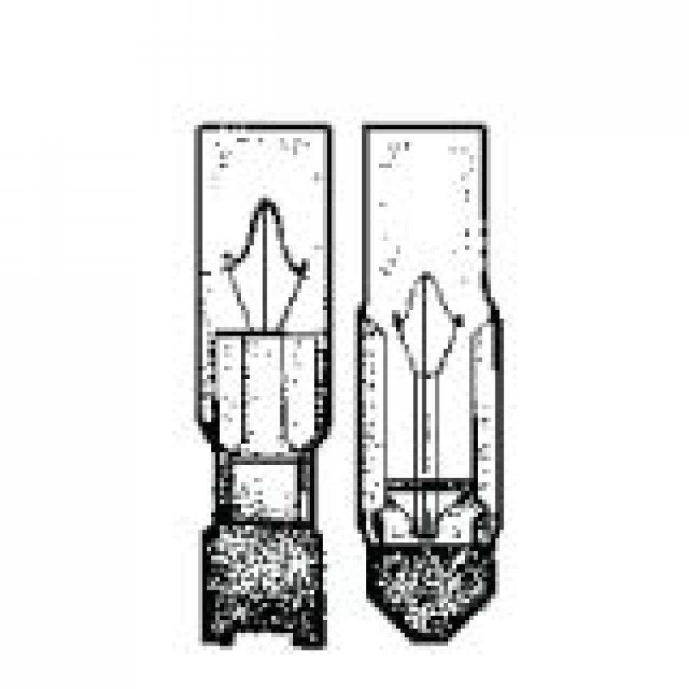 MINIATURE LAMP ANSI:12PSB T-2 12V 0.17A TEL. SLIDE. NO. 5 CLEAR STD