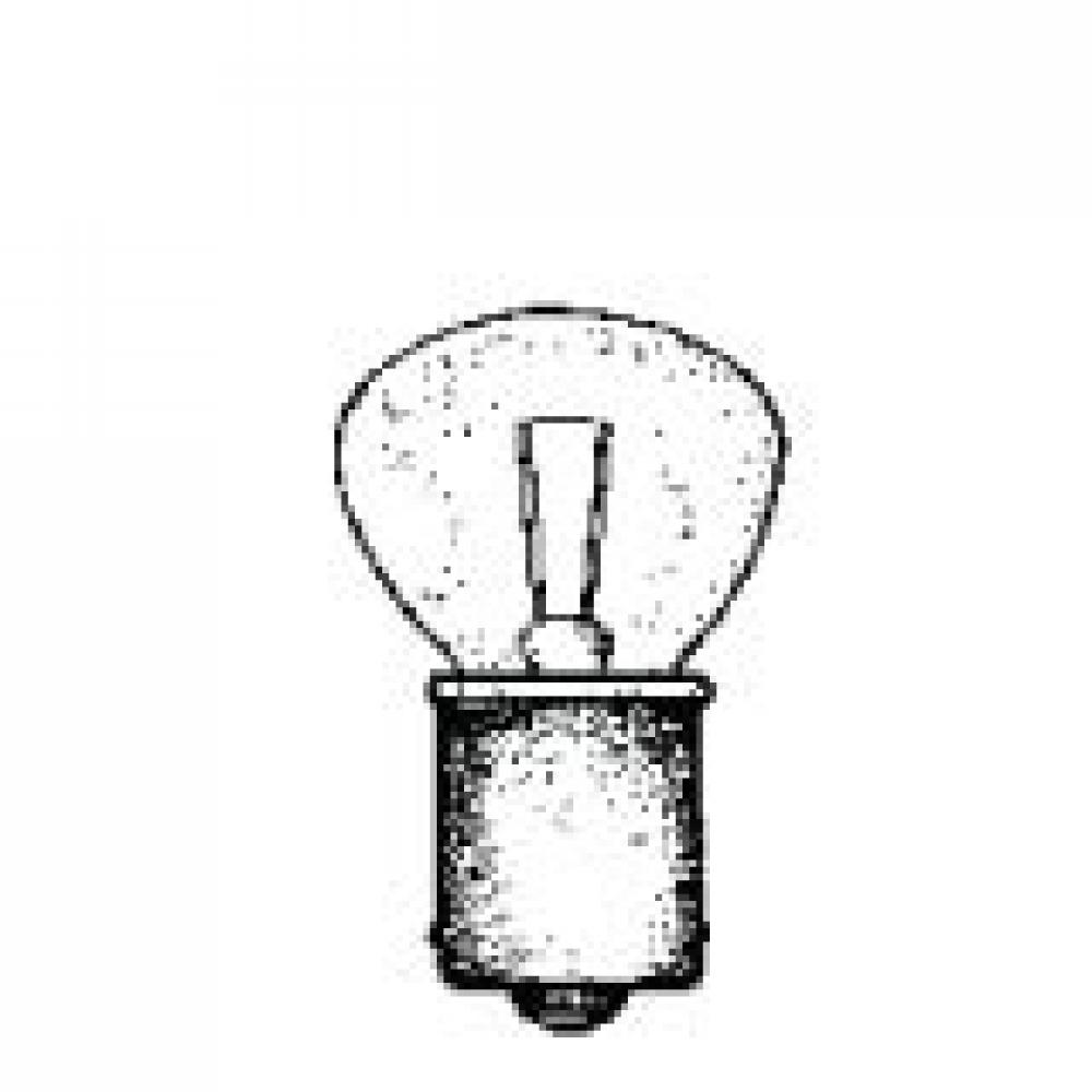 MINIATURE LAMP ANSI:1195 RP-11 12.5V 3A 37.5W BA15s CLEAR STD