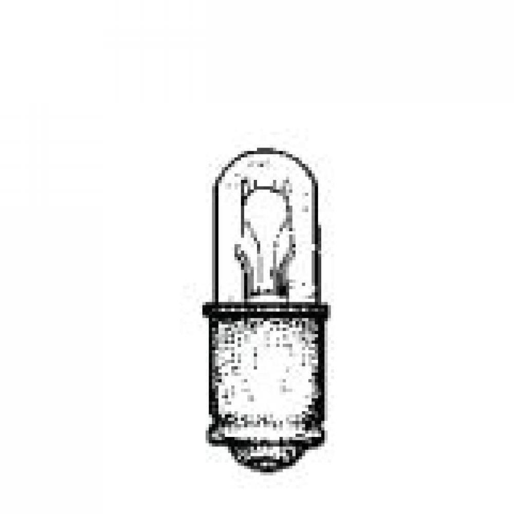 MINIATURE LAMP ANSI:336 T-1.75 14V 0.08A S4s/8 CLEAR 10 PACK STD