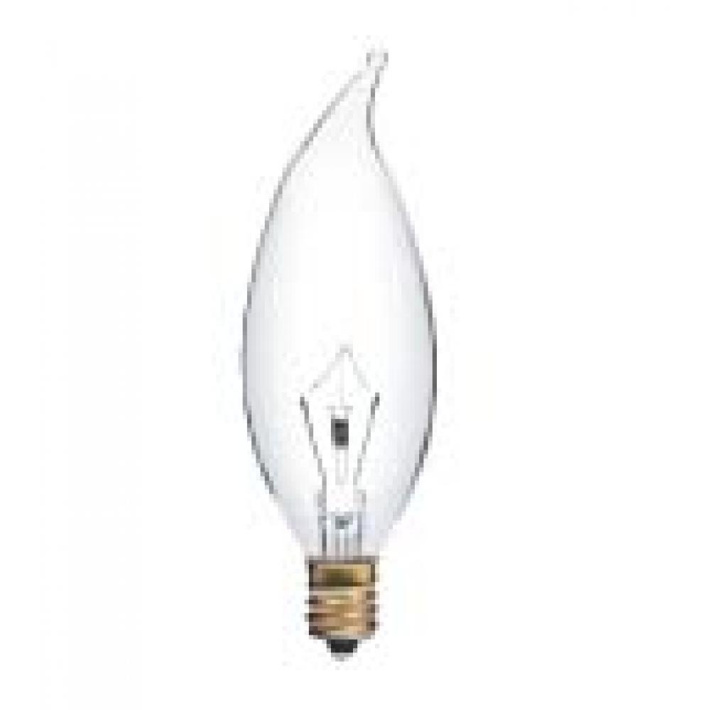 INCANDESCENT 40W CA10 E12 130V CLEAR STD