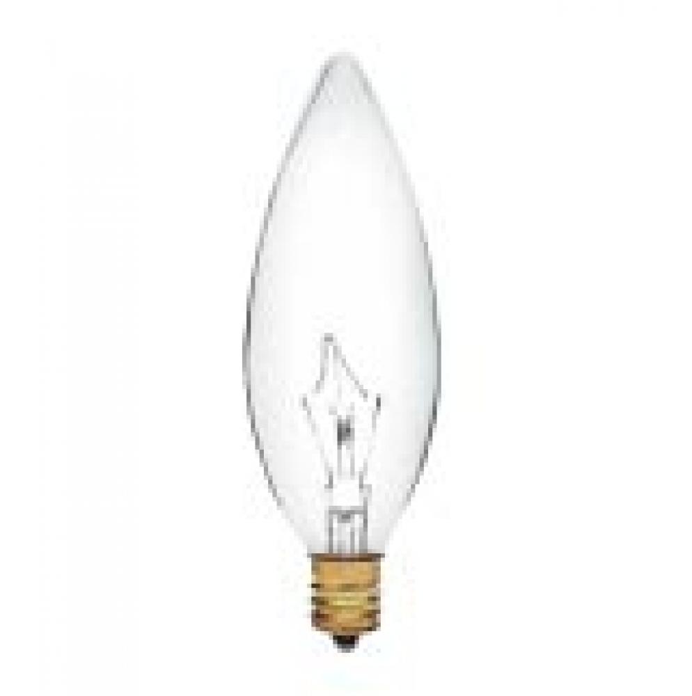 INCANDESCENT 60W B10 E12 130V CLEAR STD