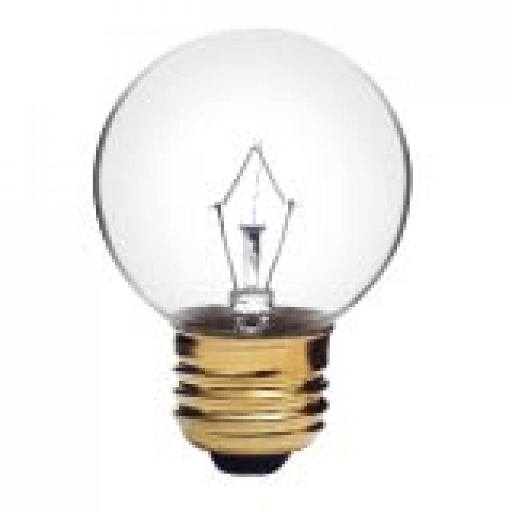 INCANDESCENT 40W G16.5 E26 130V CLEAR STD