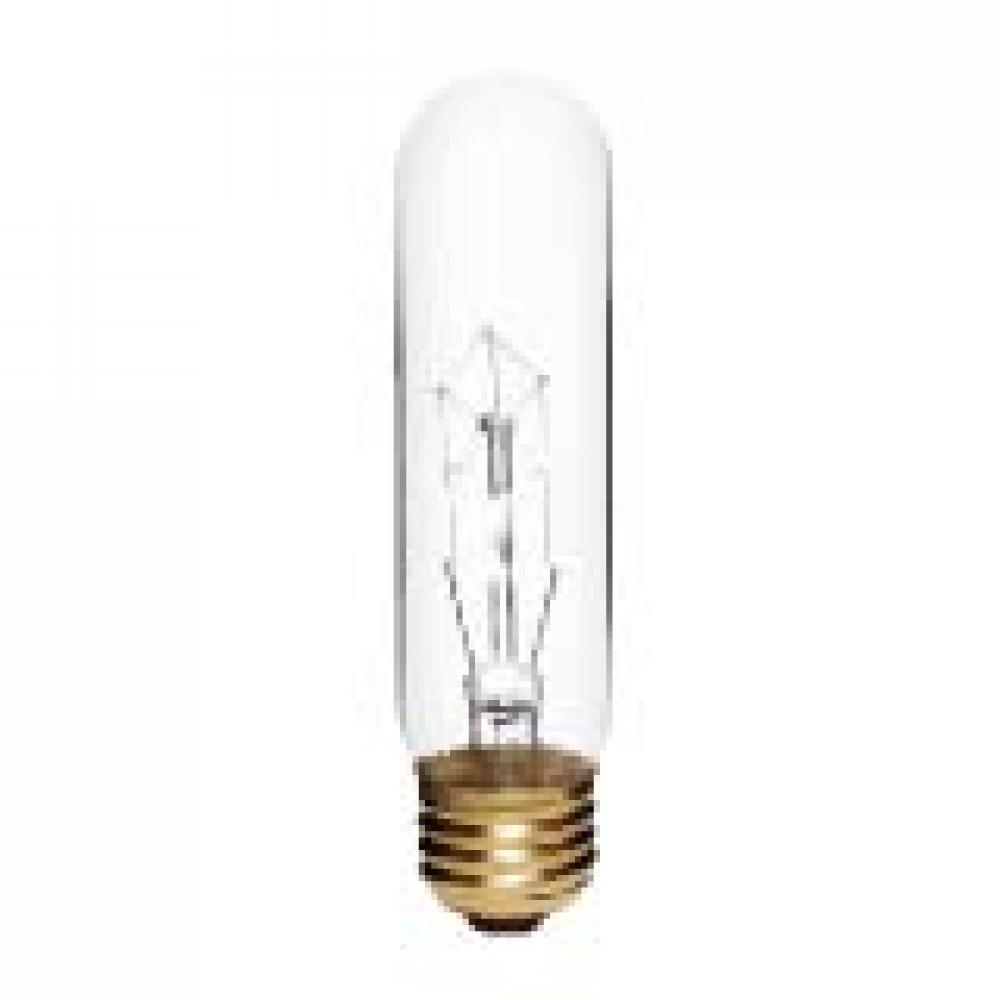 INCANDESCENT 40W T10 E26 130V CLEAR STD