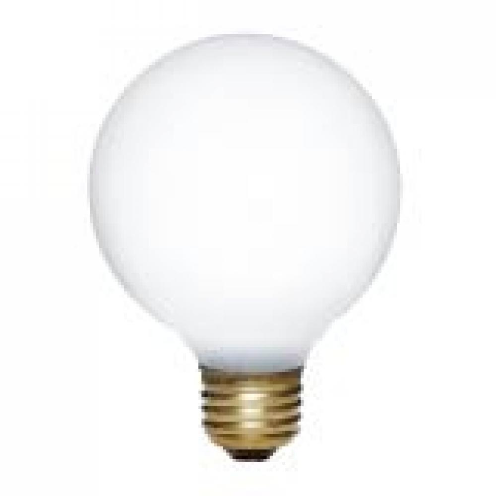 INCANDESCENT 40W G25 E26 130V WHITE STD