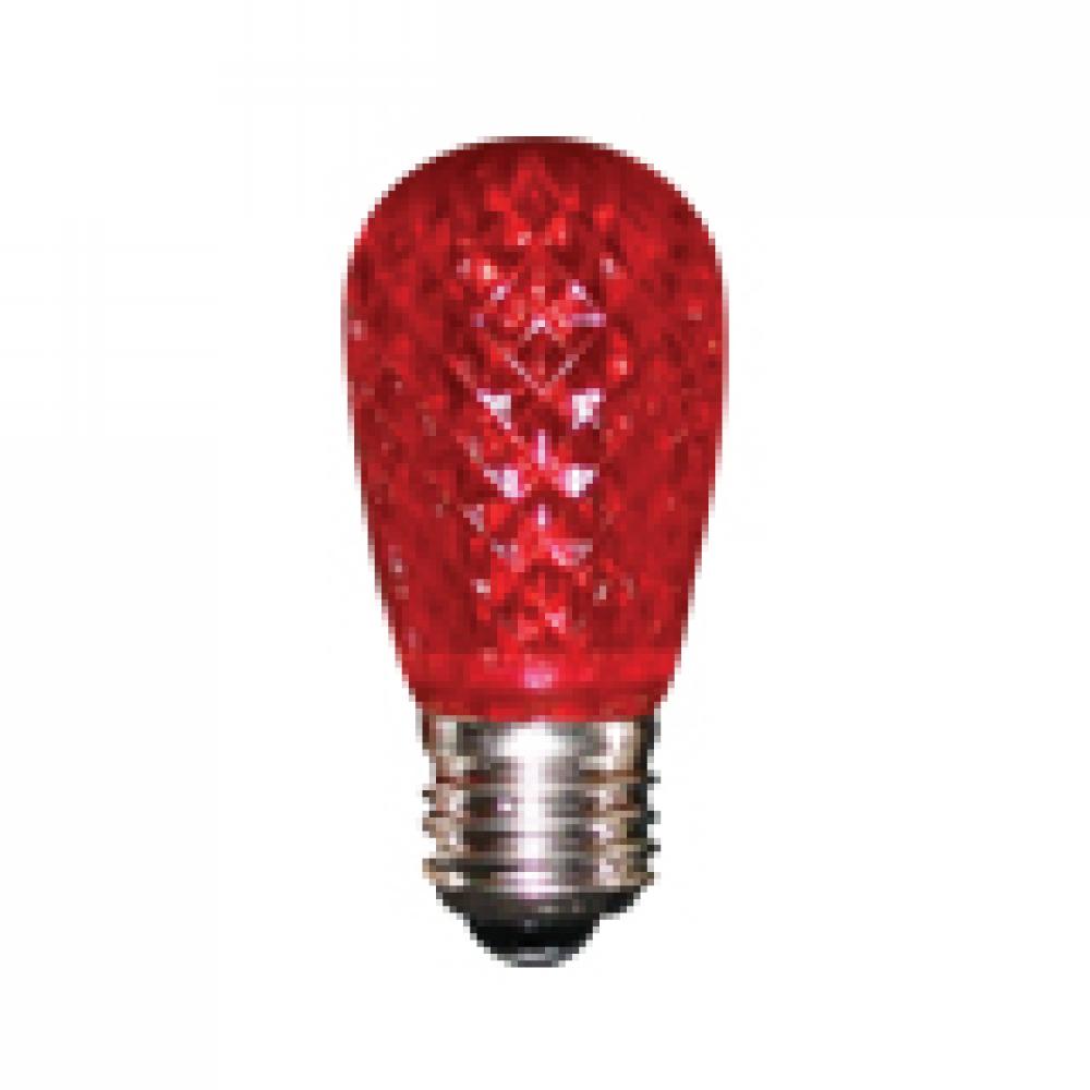 LED Decorative Lamp S14 E26 Base 0.96W 100-130V Red STANDARD