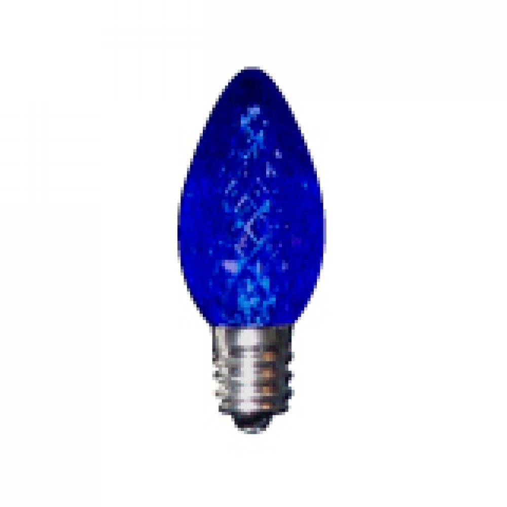 LED Decorative Lamp C7 E12 Base 0.37W 100-130V Blue STANDARD