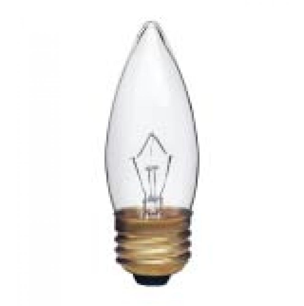 INCANDESCENT 40W B10 E26 130V CLEAR STD