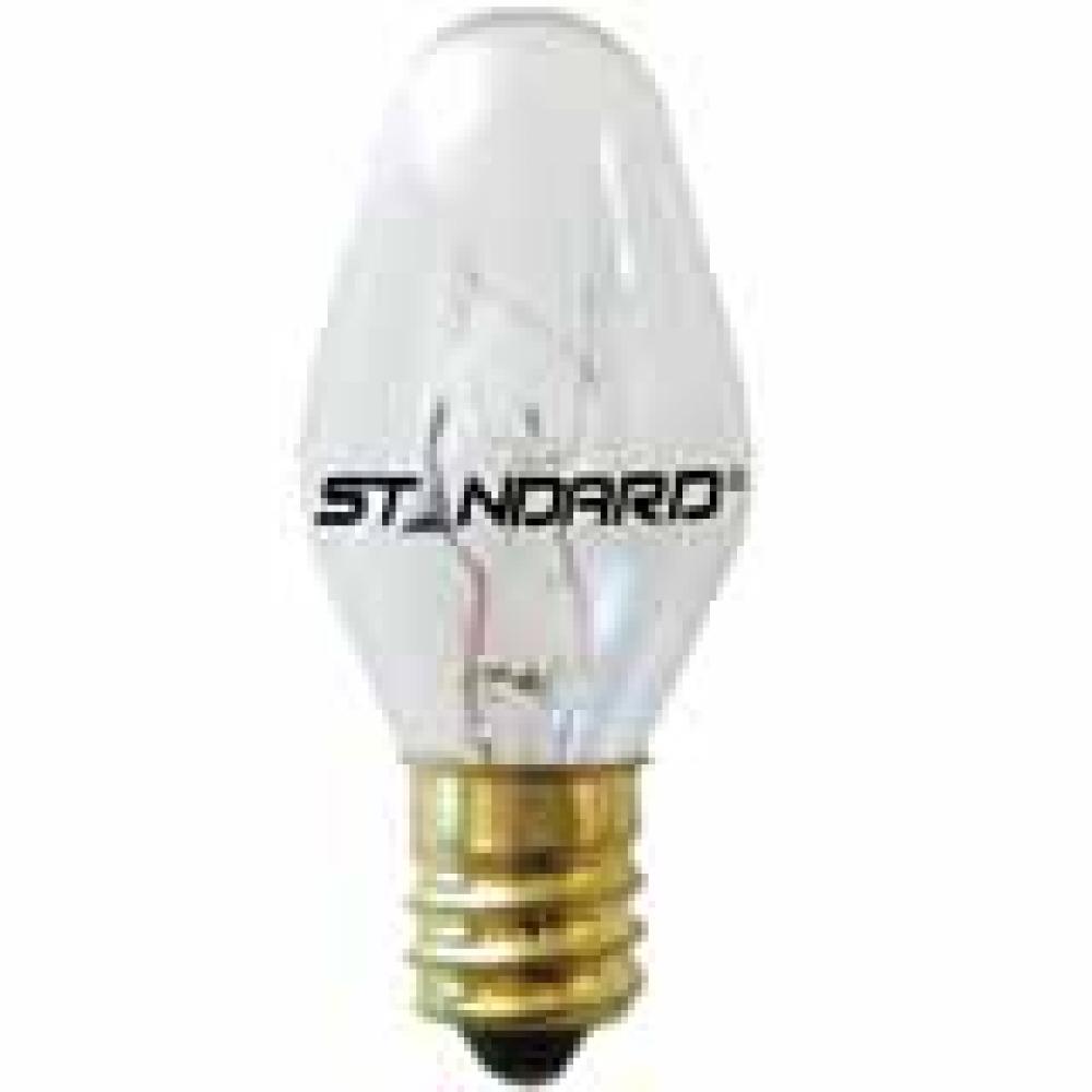 MINIATURE LAMP C-7 145V 0.048A 7W E12 CLEAR STD