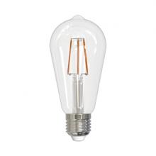 Stanpro (Standard Products Inc.) 68957 - LED Filament Lamp ST19 S3 E26 Base 4.5W 320° 120V 40K Clear Oblique Dim 450LM Standard