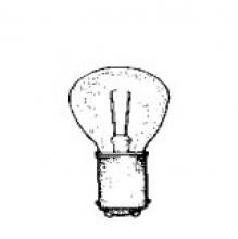 Stanpro (Standard Products Inc.) 13014 - MINIATURE LAMP ANSI:1062 RP-11 44V 0.47A 20.68W BA15d CLEAR STD