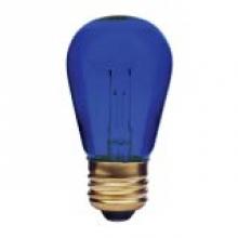 Stanpro (Standard Products Inc.) 52217 - INCANDESCENT COLORED 11W S14 E26 130V TRANSPARENT BLUE STD