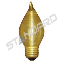 Stanpro (Standard Products Inc.) 52476 - INCANDESCENT SILK 40W C15 E26 130V AMBER