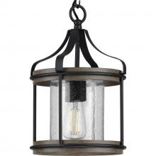 Progress P500234-031 - Brenham Collection Black One-Light Outdoor Pendant