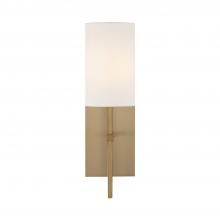 Crystorama VER-241-AG - Veronica 1 Light Aged Brass Sconce