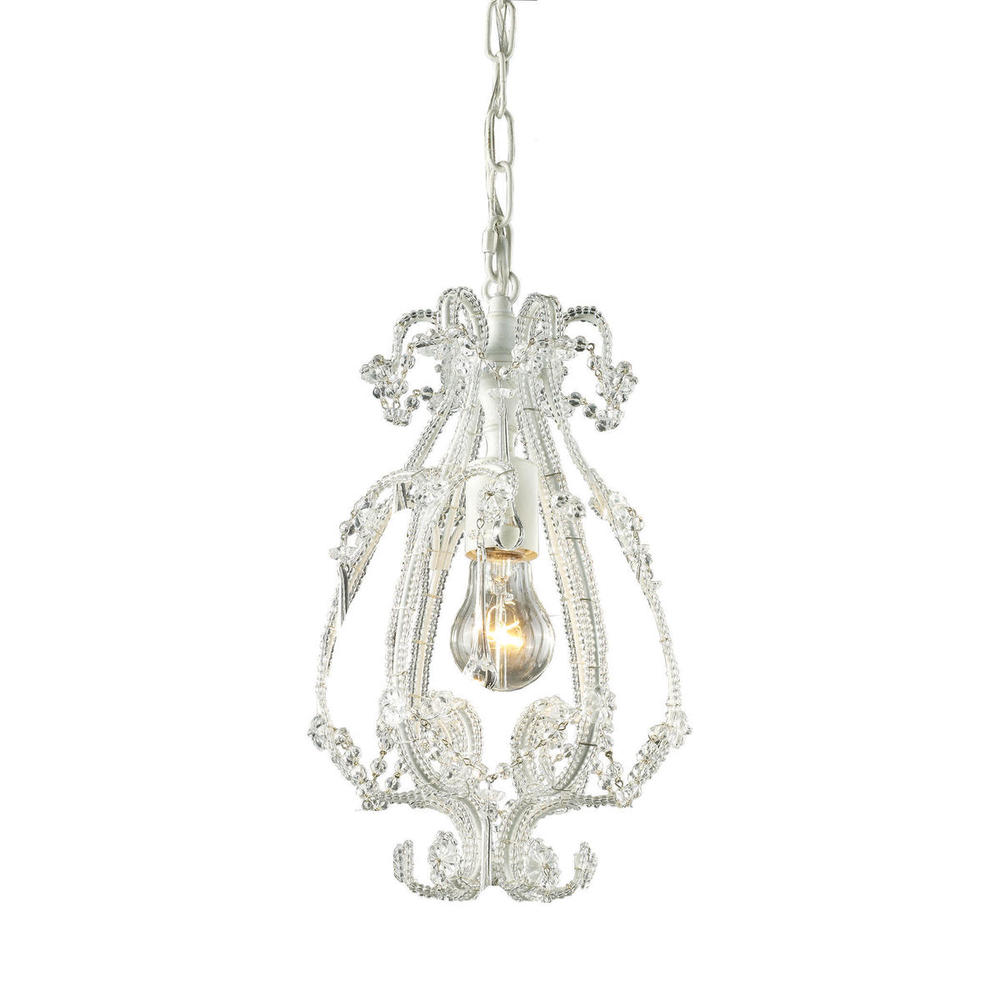 Opulence 1 Light Frame In Antique White