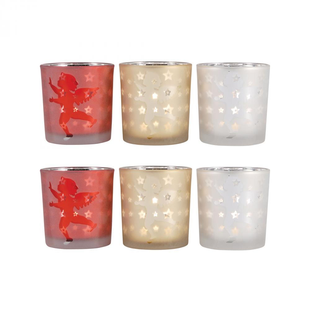 Cherubs Votives (Set of 3)