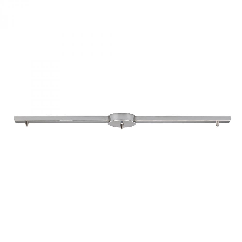 Illuminare Acc Satin Nickel Linear Bar for 3 Lights