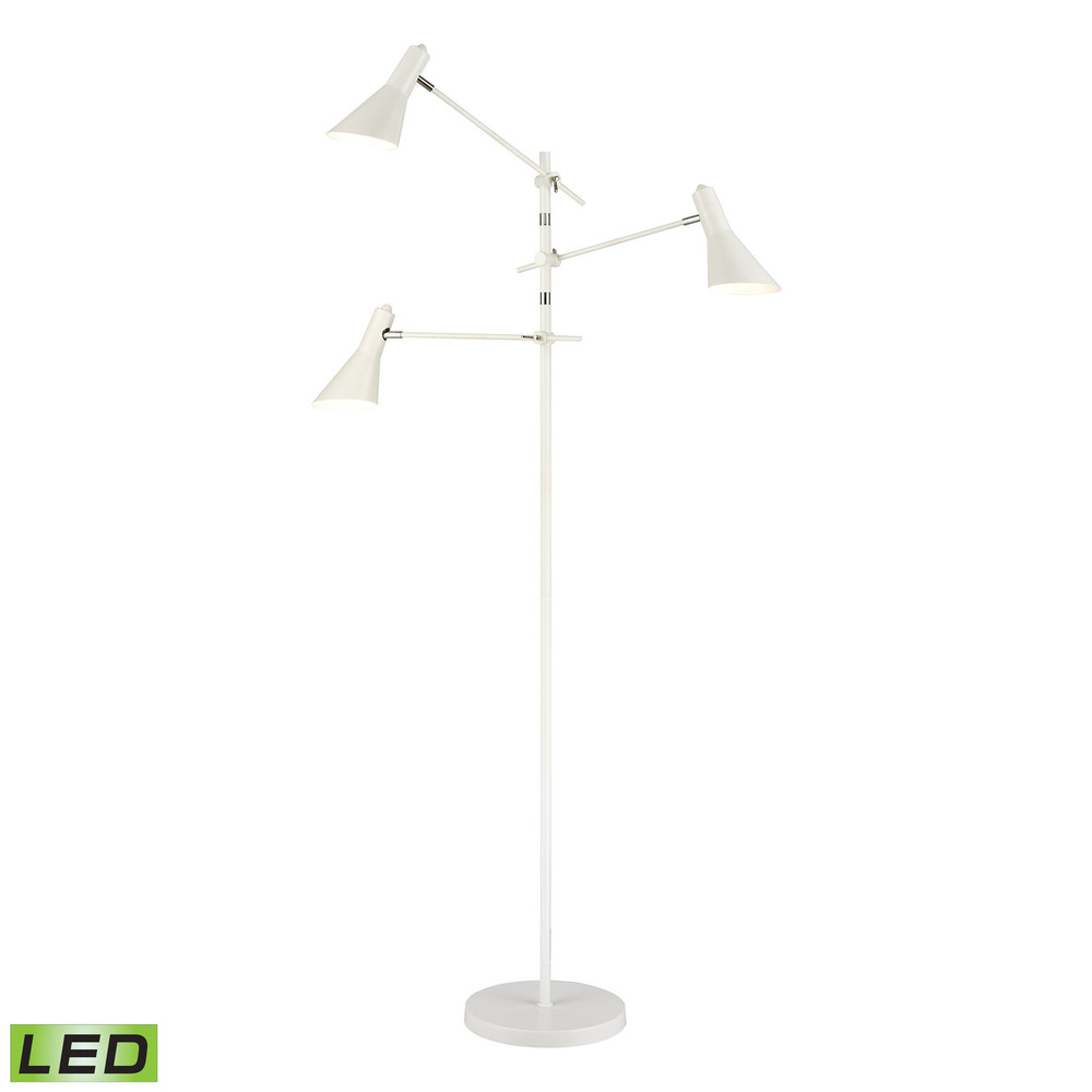 Sallert 2-Light Adjustable Floor Lamp