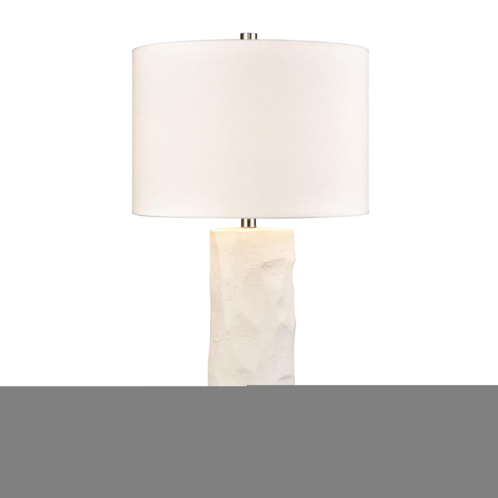 Lore 29&#39;&#39; High 1-Light Table Lamp - Plaster White