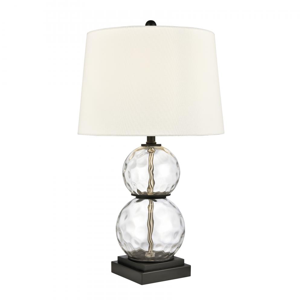 Forsyth 26'' High 1-Light Table Lamp - Clear