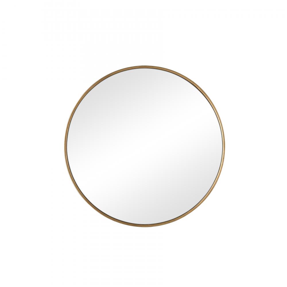 Delk Mirror - Small Brass