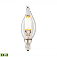 ELK Home Plus 1112 - LED Bulb - 6 Watts, B11 E12 Candelabra Base, 2700K