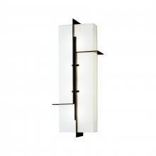 ELK Home Plus 1235-MB-AC - Matrix 18'' High Integrated LED Outdoor Sconce - Matte Black