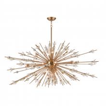 ELK Home Plus 12769/31 - Starburst 72'' Wide 31-Light Chandelier - Satin Brass