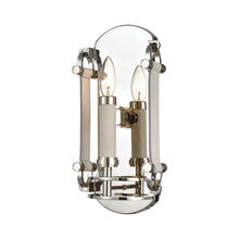 ELK Home Plus 16350/1 - Bergamo 1-Light Sconce in Polished Nickel