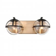 ELK Home Plus 18651/2 - Davenay 16'' Wide 2-Light Vanity Light - Satin Brass