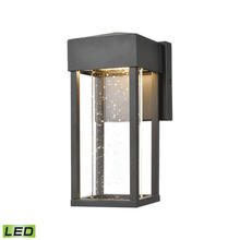 ELK Home Plus 45279/LED - Emode Sconce in Matte Black with Seeded Crystal - Integrated LED