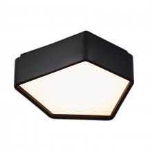 ELK Home Plus 5395-MB-SO - Fenway 12.25'' Wide Integrated LED Flush Mount - Matte Black