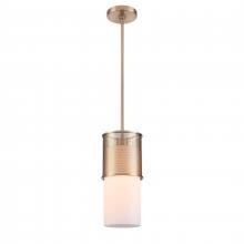 ELK Home Plus 63321/1 - Esteem 6'' Wide 1-Light Mini Pendant - Aged Brass