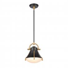 ELK Home Plus 67775/1 - Urbanite 9'' Wide 1-Light Mini Pendant - Matte Black