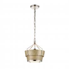 ELK Home Plus 67835/1 - Marin 10.5'' Wide 1-Light Pendant - Polished Nickel