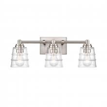 ELK Home Plus 67962/3 - Pulsate 21.5'' Wide 3-Light Vanity Light - Satin Nickel