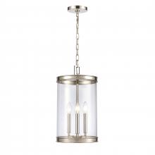 ELK Home Plus 69765/3 - Mendoza 10.25'' Wide 3-Light Pendant - Polished Nickel