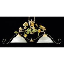 ELK Home Plus 76903 - 2 LITE SEMI FLUSH W/FLOWERS